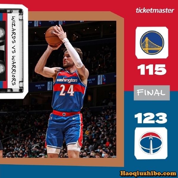 03月28日 NBA常规赛 勇士vs奇才 全场录像