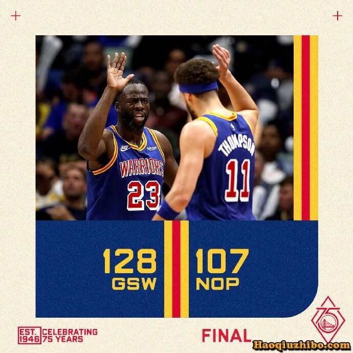 04月11日 NBA常规赛 勇士vs鹈鹕 全场录像