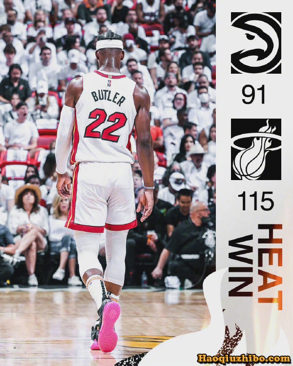 NBA简报:热火115-91老鹰 吹杨仅8分 邓罗27分&8记三分