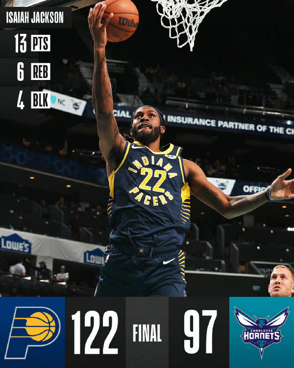 10月06日 NBA季前赛 步行者vs黄蜂 全场录像