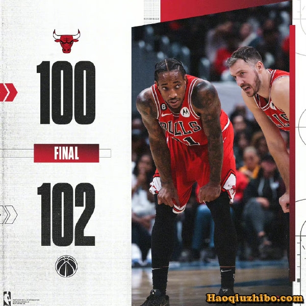 10月22日 NBA常规赛 公牛vs奇才 全场录像