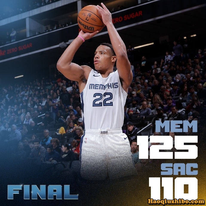 10月28日 NBA常规赛 灰熊vs国王 全场录像