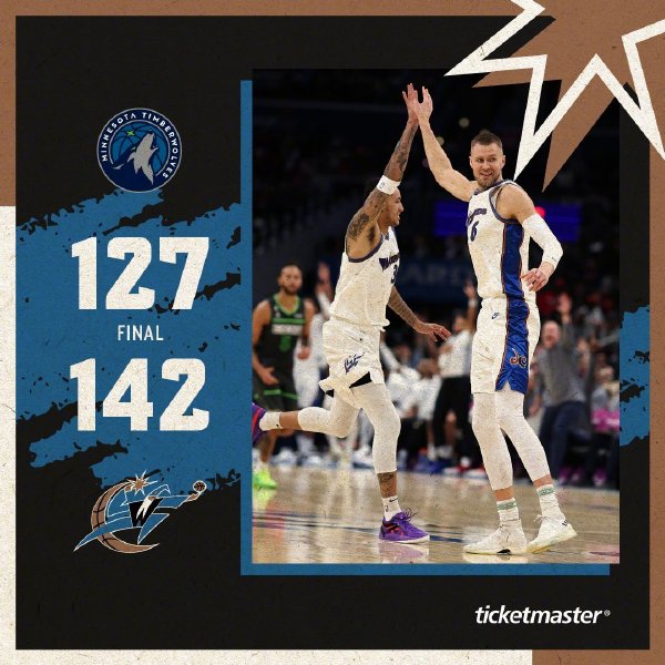 11月29日 NBA常规赛 森林狼vs奇才 全场录像