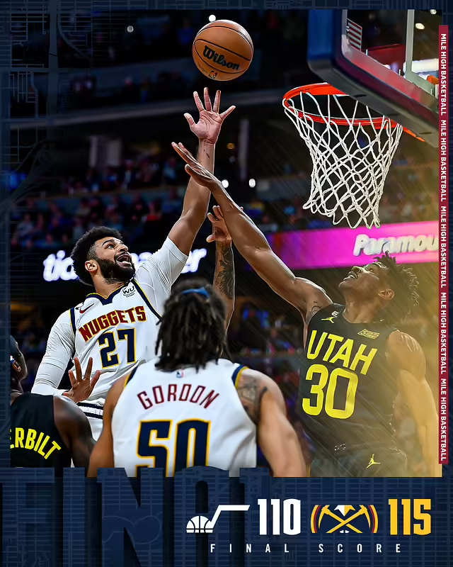 12月11日 NBA常规赛 爵士vs掘金 全场录像