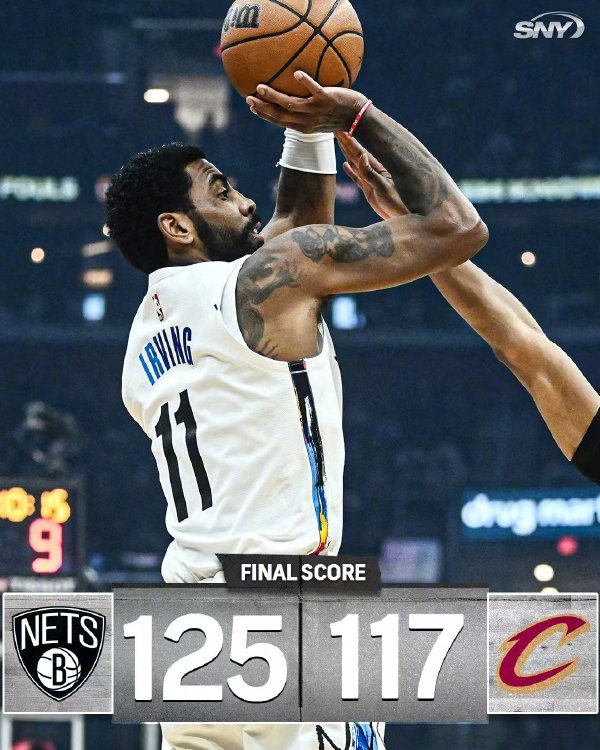 12月27日 NBA常规赛 篮网vs骑士 全场录像