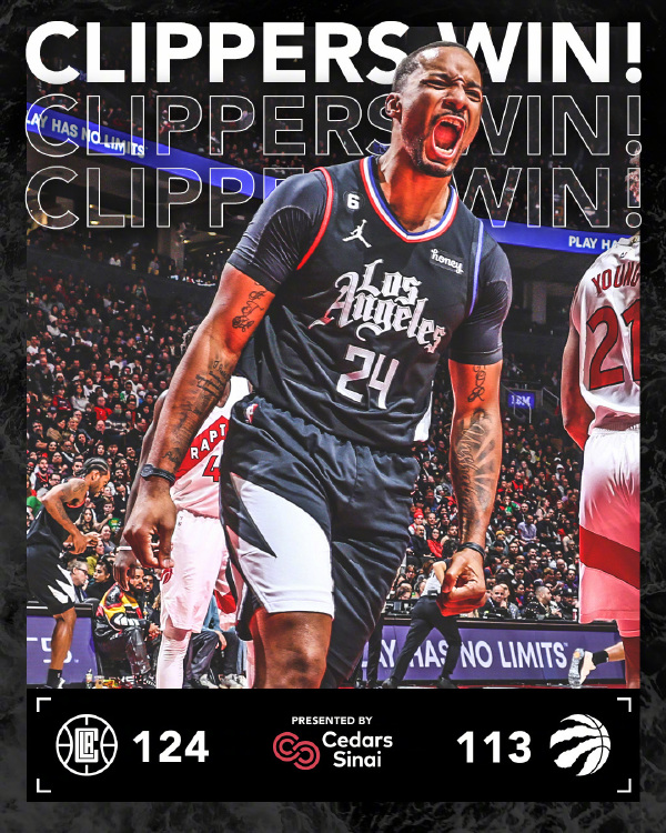 12月28日 NBA常规赛 快船vs猛龙 全场录像