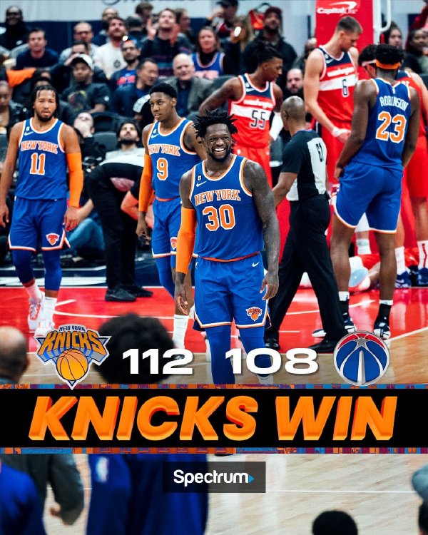 01月14日 NBA常规赛 尼克斯vs奇才 全场录像