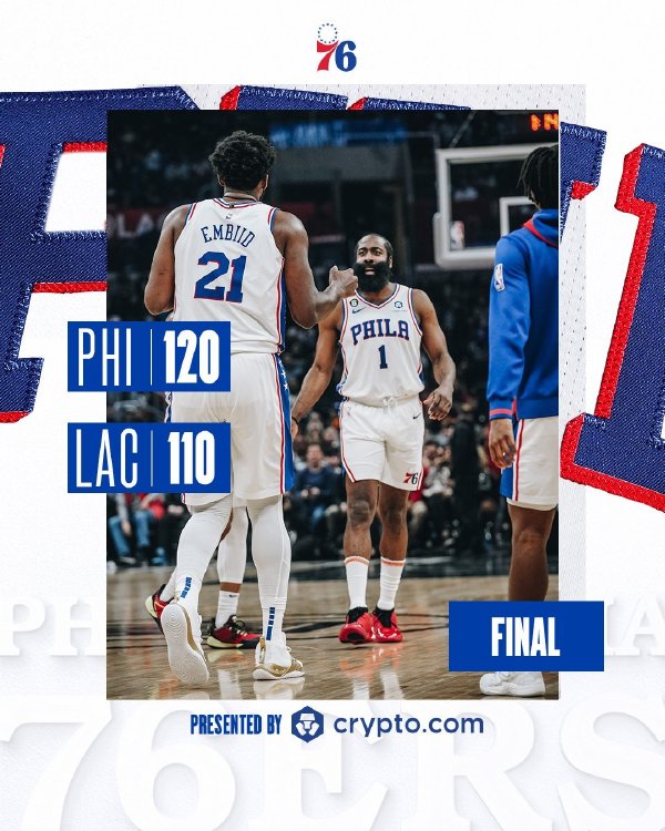 01月18日 NBA常规赛 76人vs快船 全场录像