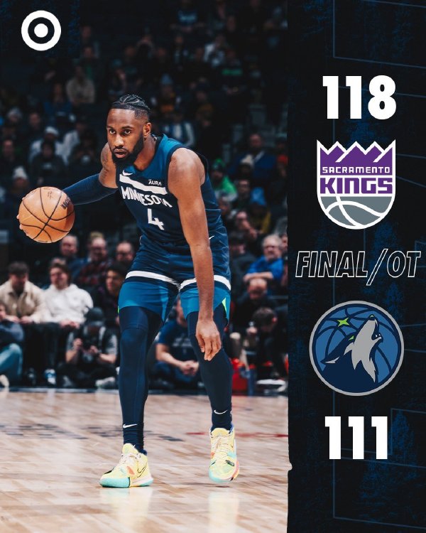 01月31日 NBA常规赛 国王vs森林狼 全场录像