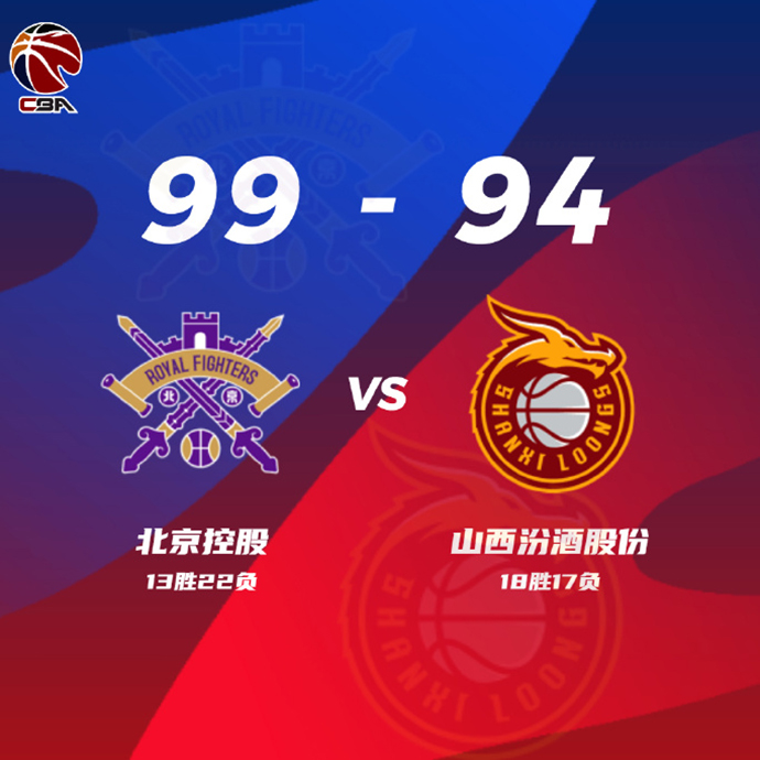 03月16日 CBA常规赛 北控vs山西 全场录像