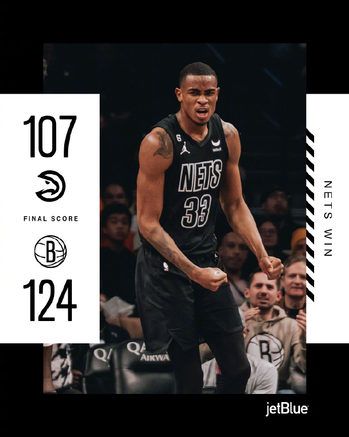 04月01日 NBA常规赛 老鹰vs篮网 全场录像