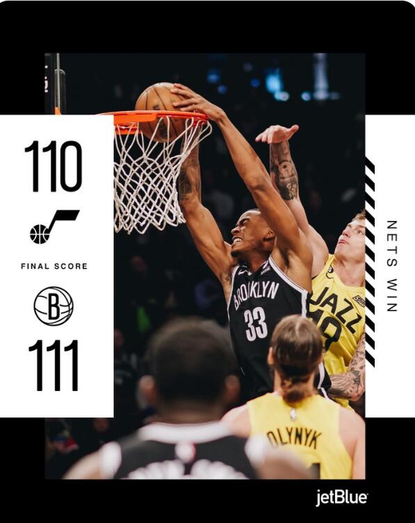 04月03日 NBA常规赛 爵士vs篮网 全场录像