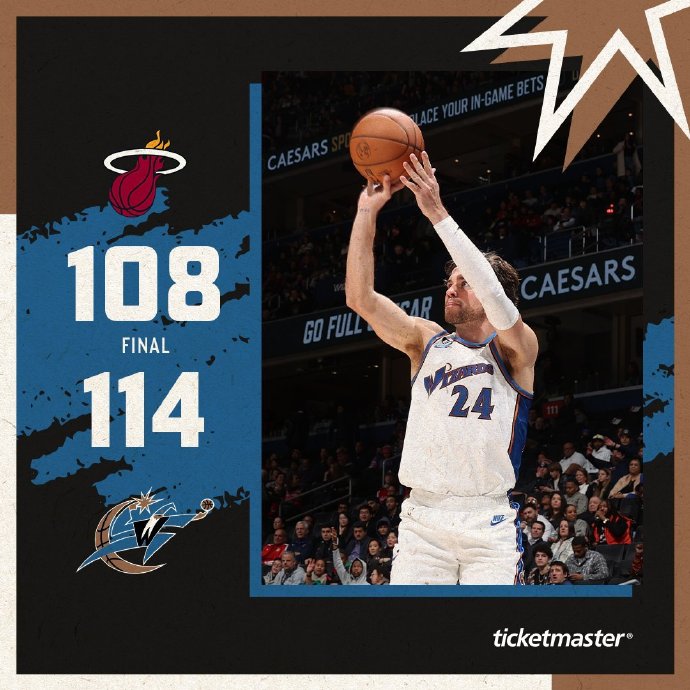 04月08日 NBA常规赛 热火vs奇才 全场录像