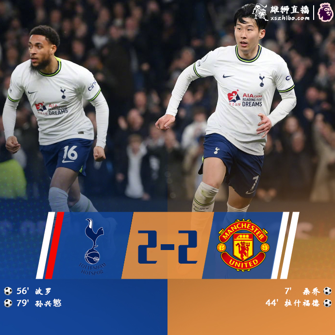 04月28日 英超第33轮 热刺vs曼联 全场录像