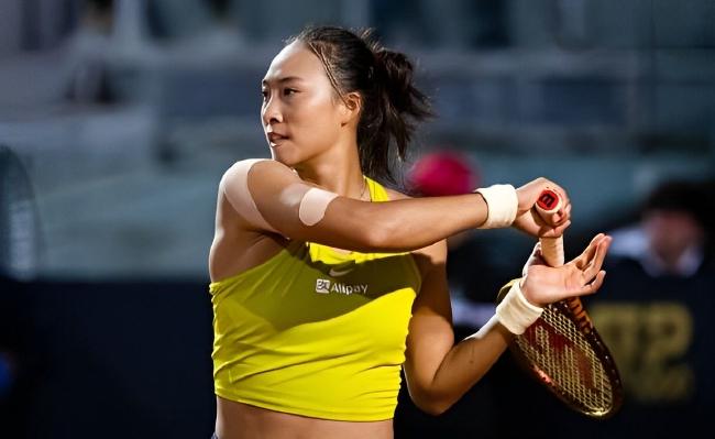 2023WTA罗马站女单1/4决赛 郑钦文vs库德梅托娃 全场录像