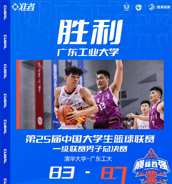 06月18日 CUBAL男子组全国总决赛 清华大学vs广东工业大学 全场录像