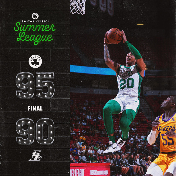 07月13日 NBA夏季联赛 湖人vs凯尔特人 全场录像