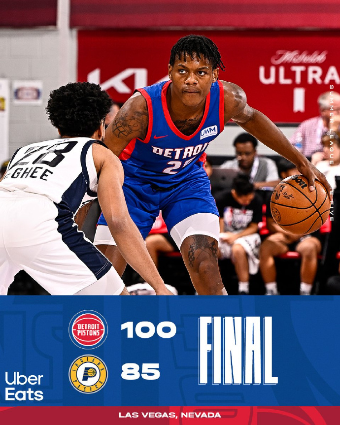07月17日 NBA夏季联赛 活塞vs步行者 全场录像