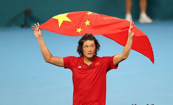 2023亚运会网球男子单打决赛 张之臻vs绵贯阳介 全场录像