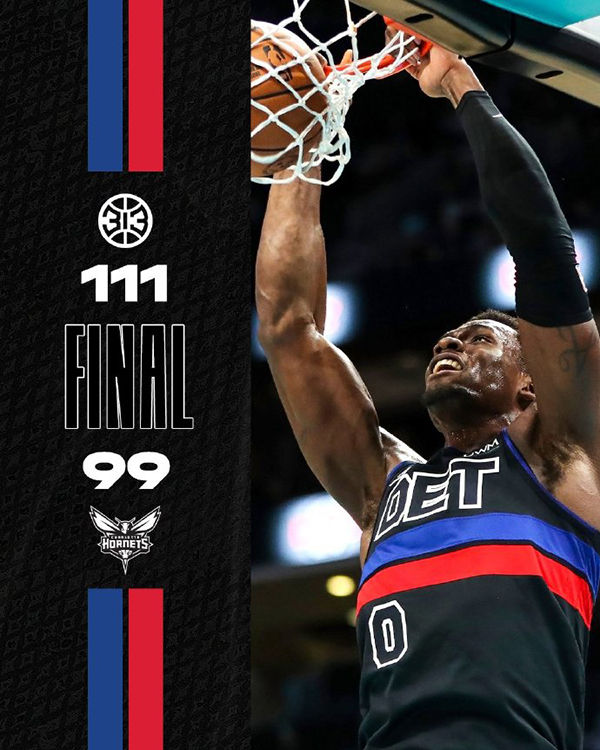 10月28日 NBA常规赛 活塞vs黄蜂 全场录像