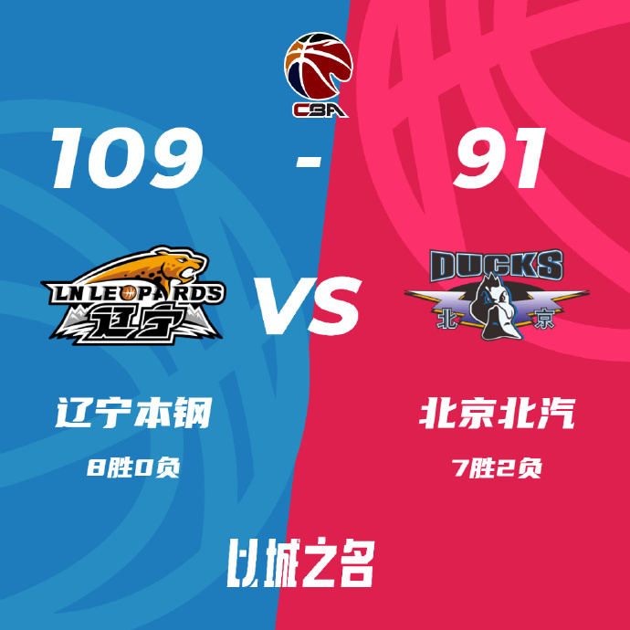 11月12日 CBA常规赛 辽宁vs北京 全场录像