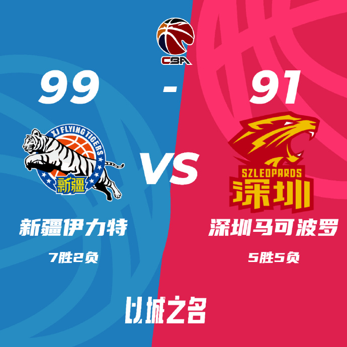 CBA录像回顾战况:新疆99-91深圳 阿不都26+18+6 齐麟19分