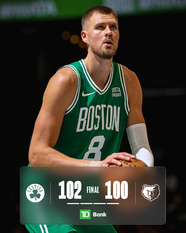 11月20日 NBA常规赛 凯尔特人vs灰熊 全场录像