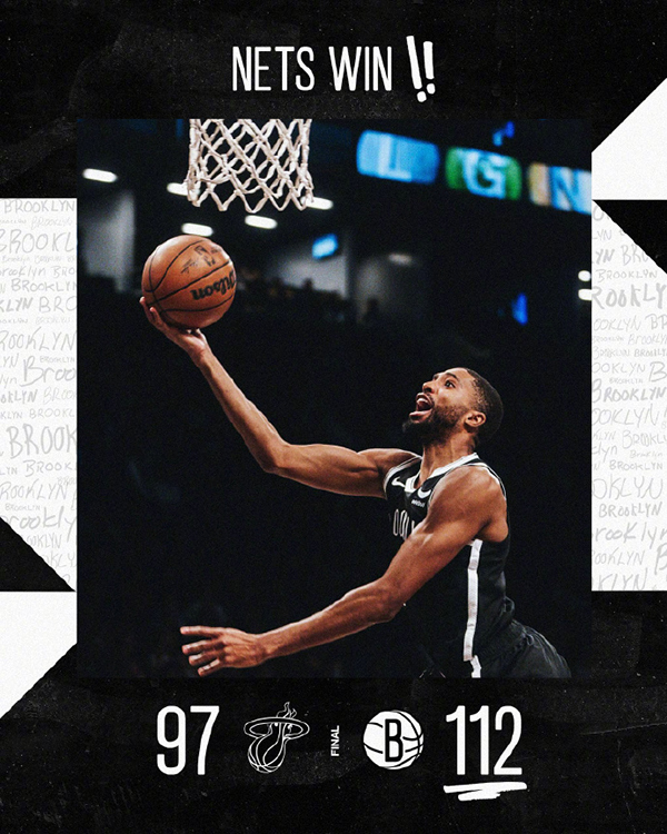 11月26日 NBA常规赛 热火vs篮网 全场录像