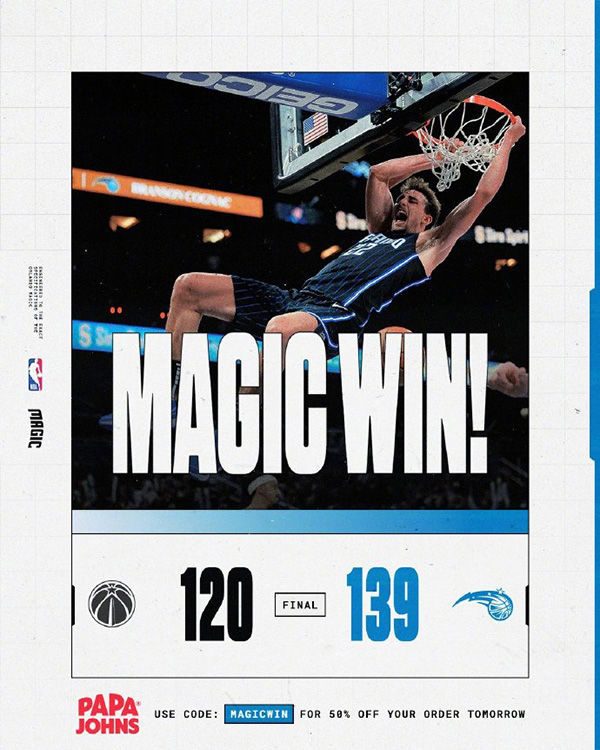 11月30日 NBA常规赛 奇才vs魔术 全场录像