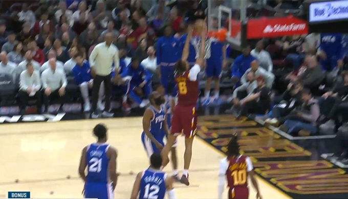 2022.4.4NBA录像回放高清 76人vs骑士