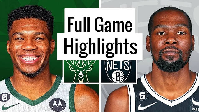 2022.10.27NBA全场录像回放 篮网vs雄鹿
