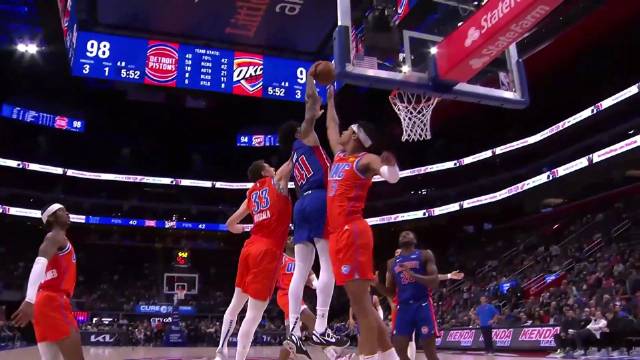 2022.11.8NBA全场录像回放 雷霆vs活塞