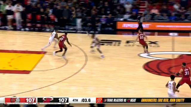 2022.11.8NBA全场录像回放 开拓者vs热火