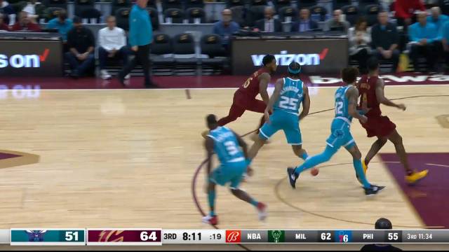 2022.11.19NBA全场录像回放 黄蜂vs骑士