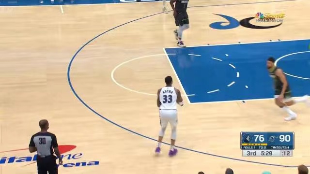 2022.11.29NBA录像回放高清 森林狼vs奇才