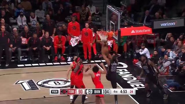 2022.12.3NBA录像回放高清 猛龙vs篮网