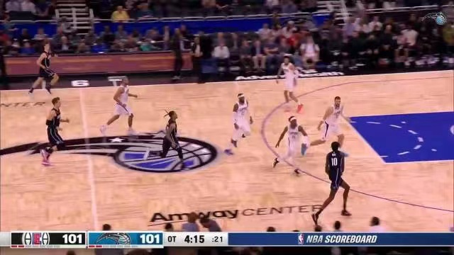 2022.12.8NBA全场录像回放 快船vs魔术