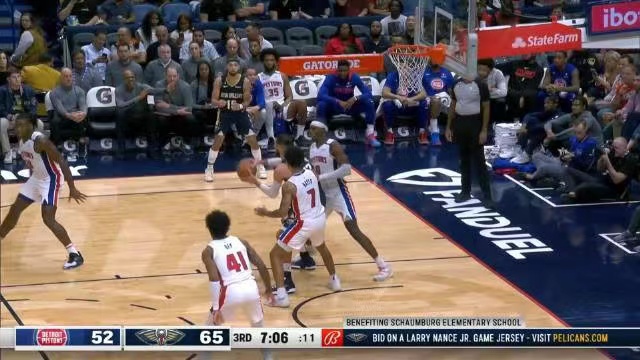 2022.12.8NBA全场录像回放 活塞vs鹈鹕