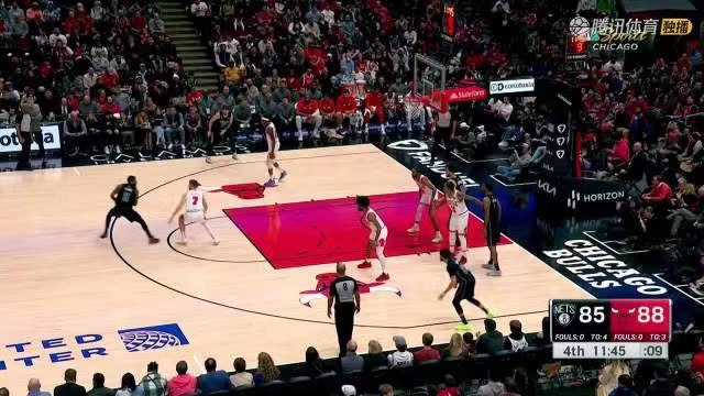 2023.1.5NBA录像回放高清 篮网vs公牛