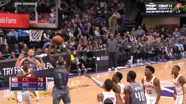 2023.1.5NBA录像回放高清 老鹰vs国王