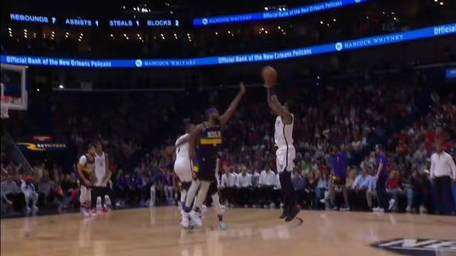 2023.1.7NBA录像回放高清 篮网vs鹈鹕