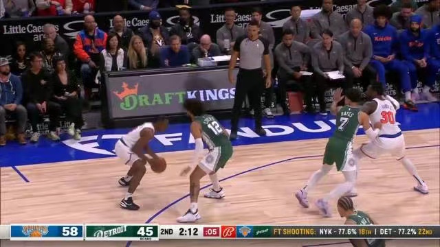 2023.1.16NBA全场录像回放 尼克斯vs活塞