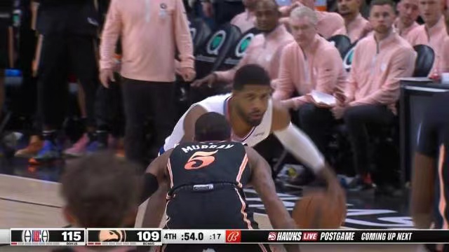 2023.1.29NBA录像回放高清 快船vs老鹰