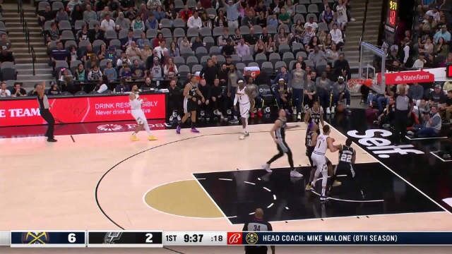 2023.3.11NBA全场录像回放 掘金vs马刺