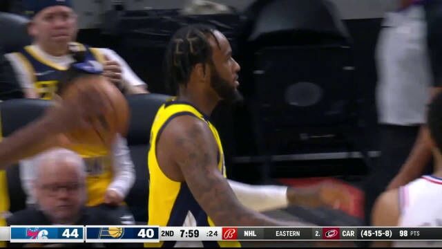 2023.3.19NBA全场录像回放 76人vs步行者
