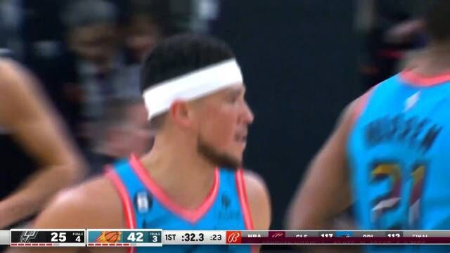 2023.4.5NBA全场录像回放 马刺vs太阳