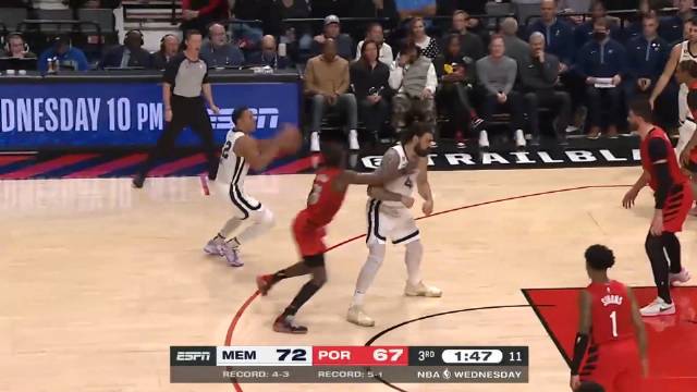 2022.11.3NBA录像回放 灰熊vs开拓者 免费更新
