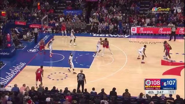 2022.12.24NBA录像高清回放 快船vs76人 免费更新