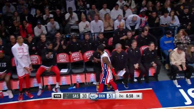 2023.1.3NBA录像回放 马刺vs篮网 免费更新