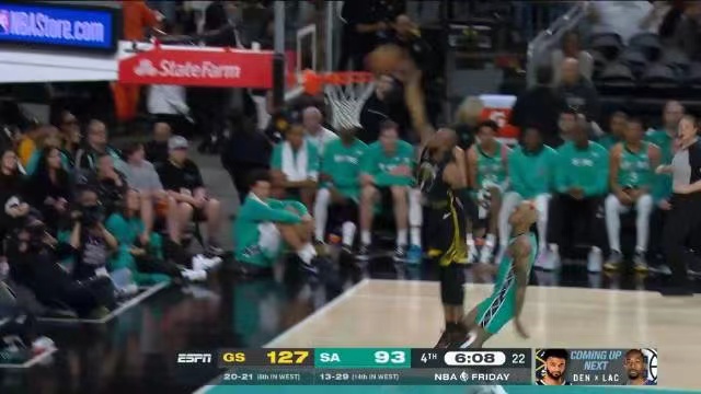 2023.1.14NBA录像高清回放 勇士vs马刺 免费更新